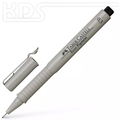 Faber-Castell Ecco Pigment Fineliner, 0.3mm, black