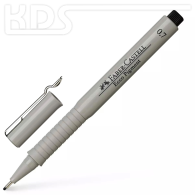 Faber-Castell Ecco Pigment Fineliner, 0.7mm, black