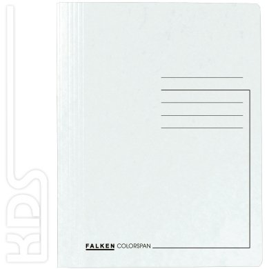 Falken Schnellhefter, Colorspan-Karton, 355g, DIN A4, weiß