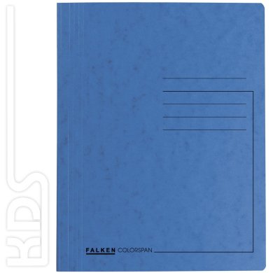 Falken flat file, Colorspan cardboard, 355g, A4, light blue