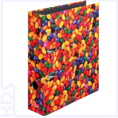 Motiv-Ordner 'Jelly Beans' Herlitz 10507788, A4, 8cm