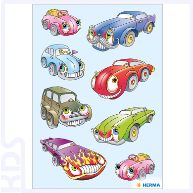 Herma Sticker 'Autos I'