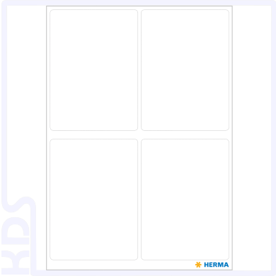 Herma Vielzwecketiketten 40 x 55 mm, weiß