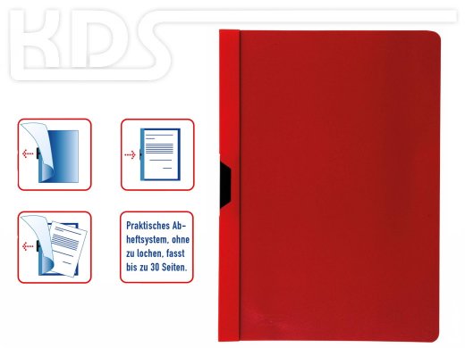 Clip Folders Idena 300573, A4, red