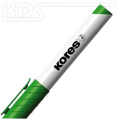 Kores 'K-Marker' für Whiteboard, 3mm Rundspitze, grün