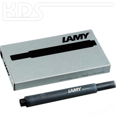 LAMY Tintenpatronen T10, 5er Packung, schwarz