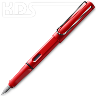 LAMY SAFARI Füllhalter 16 (mit M-Feder), rot