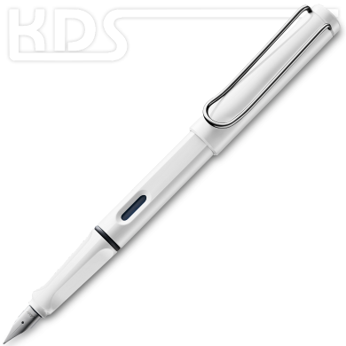 LAMY SAFARI Füllhalter 19 (mit F-Feder), weiß