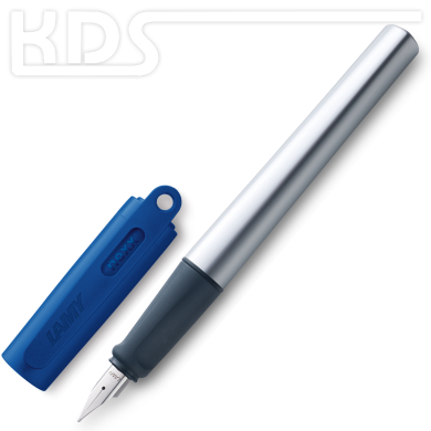 LAMY nexx Füllhalter 87 (mit A-Feder), blaue Kappe