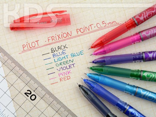 Pilot Gel Ink Rollerball pen FriXion Point 0.5 (F) BL-FR5-P, pink