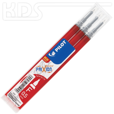 Pilot FriXion REFILL for POINT 0.5 (F), red, 3pcs.