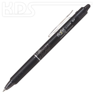 Pilot Gel Ink Rollerball pen FriXion Clicker 0.7 (M) BLRT-FR7-B, black