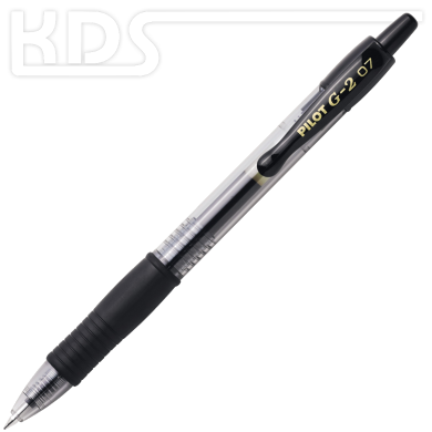 Pilot Gel Ink Rollerball pen G2-7 (BL-G2-7), 0.7mm, black