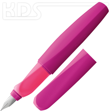 Pelikan TWIST Füller (Rechtshänder), neon plum
