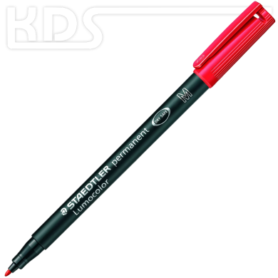 Staedtler Lumocolor permanent M 317-2, red