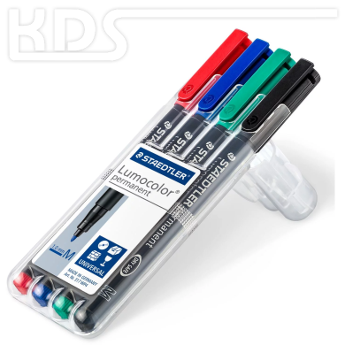 Staedtler Lumocolor permanent M 4er - 317 WP4