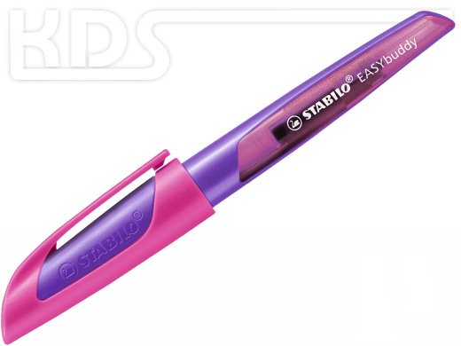 Stabilo EASYbuddy fountain pen (A-nib), purple-magenta