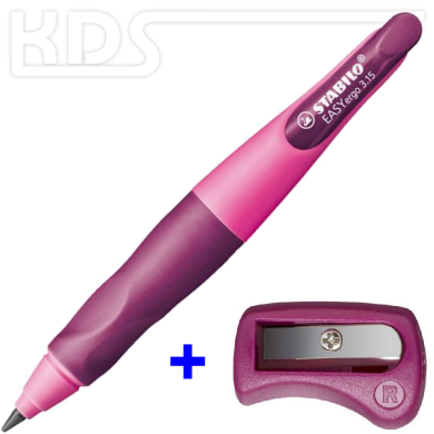 Stabilo Easy Ergo Druckbleistift 3,15mm (RH), hellpink-pink