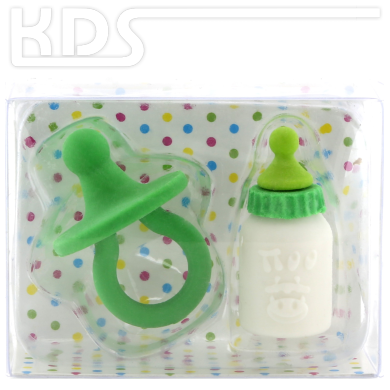 Eraser 'Baby Basics'  -  Trendhaus 937070, GREEN