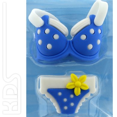 Eraser 'Bikini Set'  -  Trendhaus 937551, BLUE
