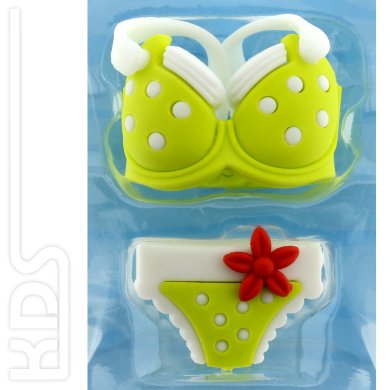Eraser 'Bikini Set'  -  Trendhaus 937551, GREEN