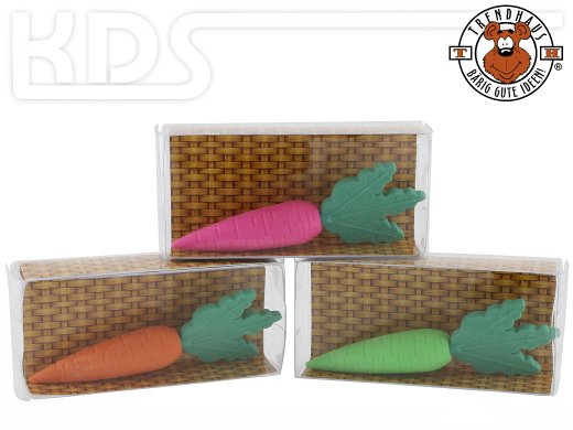 Eraser 'Carrot'  -  Trendhaus 938046, sorted