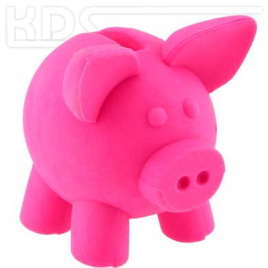 Eraser 'Piggy Bank'  -  Trendhaus 938473, PINK