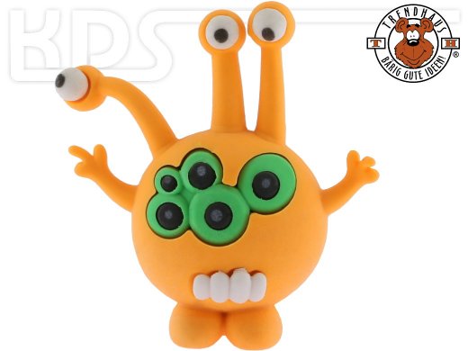 Eraser 'Alien'  -  Trendhaus 938763, orange, Type A