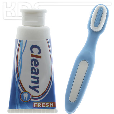 Eraser ''Brush Teeth''  -  Trendhaus 938954, BLUE