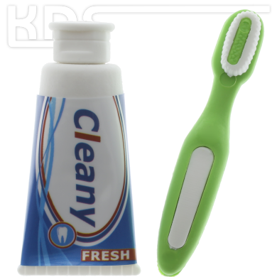 Eraser ''Brush Teeth''  -  Trendhaus 938954, GREEN