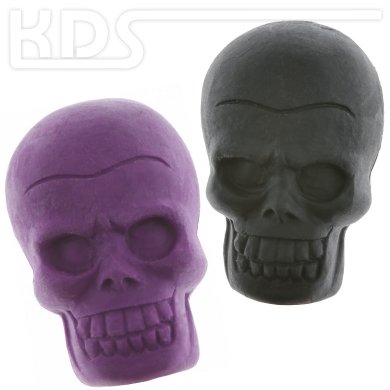 Eraser 'Skull' - Trendhaus 939159, black + VIOLET