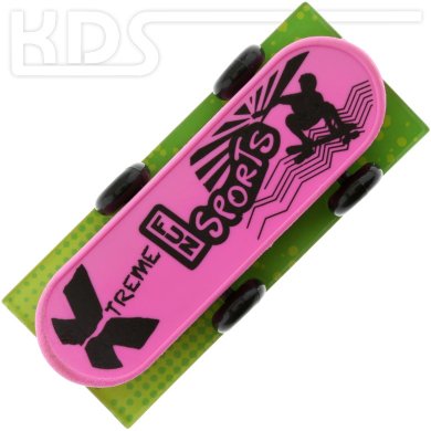 Eraser 'Skateboard'  -  Trendhaus 941831, PINK