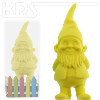 Eraser 'Garden Gnome' - Trendhaus 942500, YELLOW