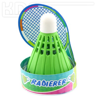 Eraser 'Match' (Badminton Ball) - Trendhaus 944245, GREEN