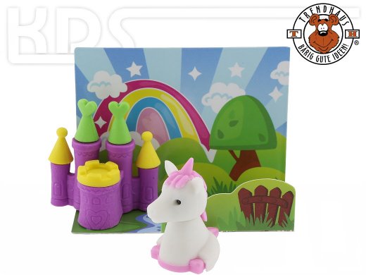 Eraser 'Unicorn with Castle'  -  Trendhaus Collection #946133