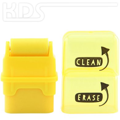 Radierer ''Erase & Clean'' - Trendhaus 948342, GELB