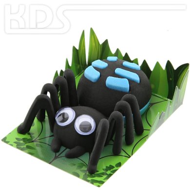 Eraser 'Spider with Googly Eyes' - Trendhaus 952950, BLUE