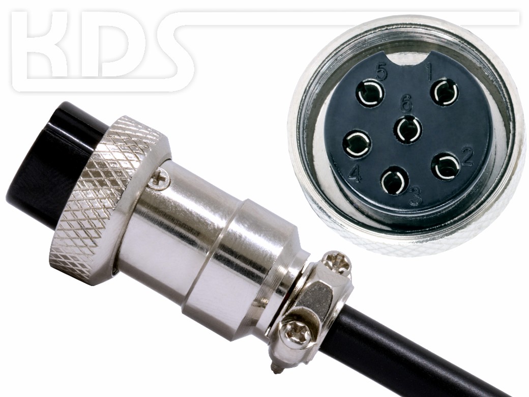 Euro5 OBD2 6 Pin Plug Compatible Motorcycle Scanner Fits Piaggio