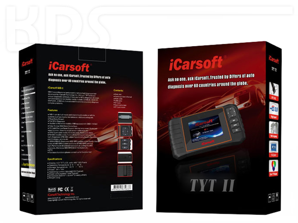 iCarsoft TYT II for Toyota Lexus Isuzu Professional Diagnostic Tool Scion 
