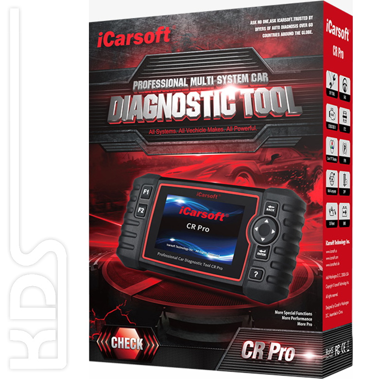 iCarsoft CR Pro - for more then 40 vehicle brands (worldwide) - KDS  OnlineShop