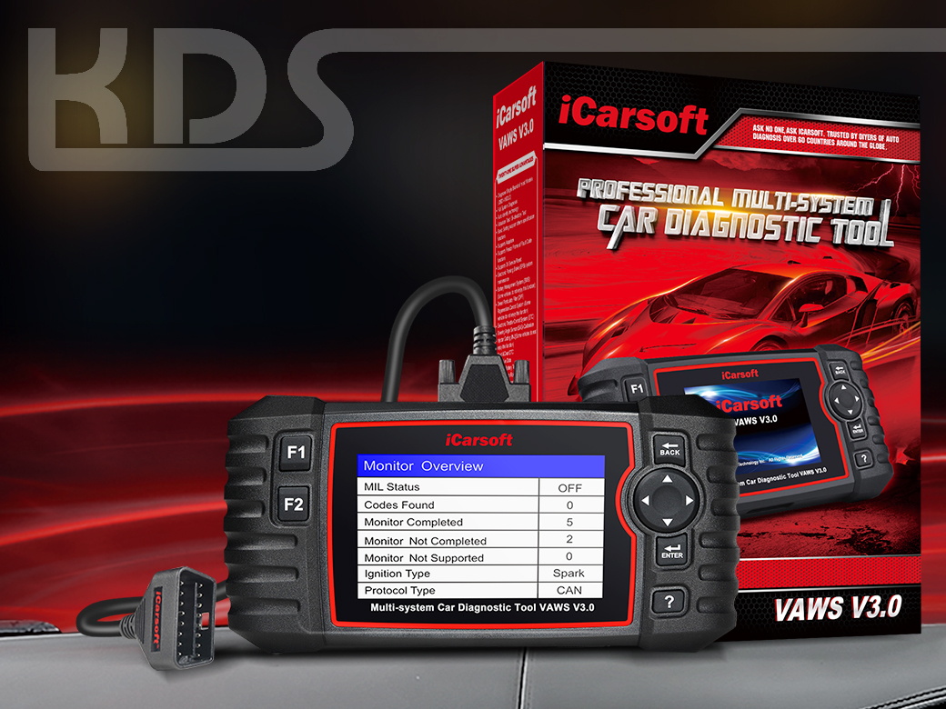 iCarsoft VAWS V3.0, Valise diagnostic automobile compatible pour Audi VW  Seat et Skoda, OBD2, Outil Diag Puissant