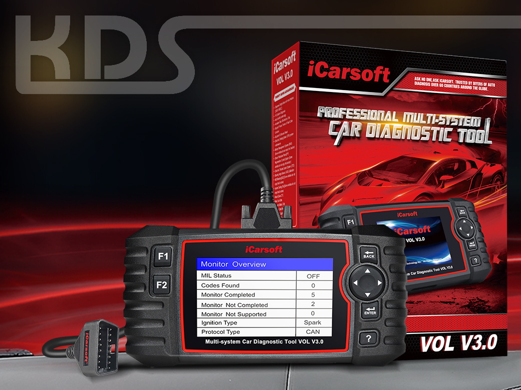 Buy Icarsoft OBD II diagnostics tool VOL V3.0 icvol3 Compatible with:  Volvo, Saab 1 pc(s)