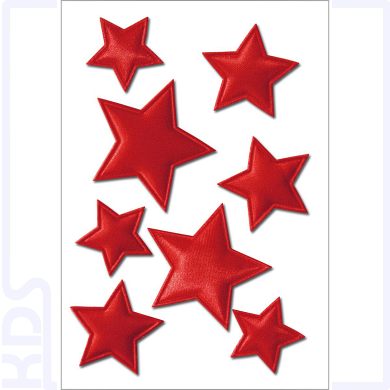 WEIHNACHTEN Sterne bunt - klein - Sticker - Aufkleber - HERMA