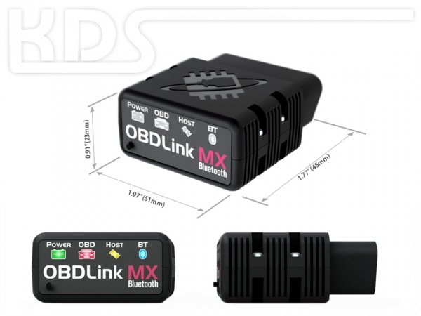 OBDLink MX (Bluetooth) - incl. OBDwiz Software - KDS OnlineShop