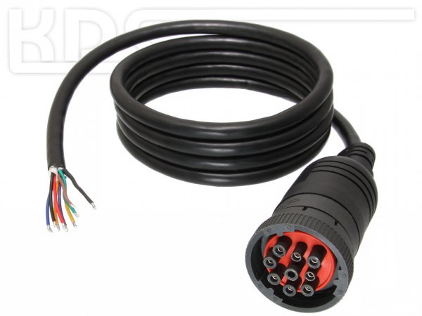 OBD Cable SAE J1939 'cut off' C / 2.0m HiQ - (J1939M -> open end)