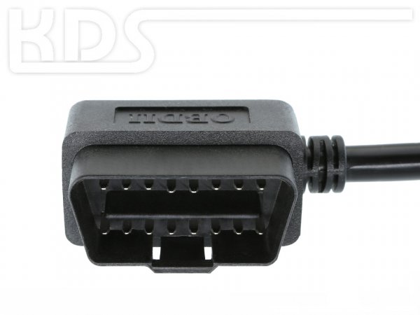 OBD-2 Cable-Extension K-2 / 1.0m (J1962M right-angle -> J1962F)