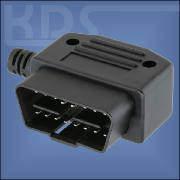 OBD-2 Connector 42 - (SAE J1962 Typ B, 24V) - Right Angle