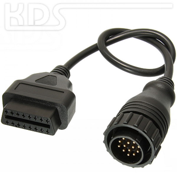OBD Adapter cable VW LT to OBD-2 (CPC14M -> J1962F)