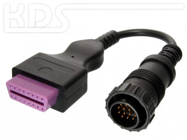 OBD Adapter cable VW LT to OBD-2 HiQ (CPC14M -> J1962F)