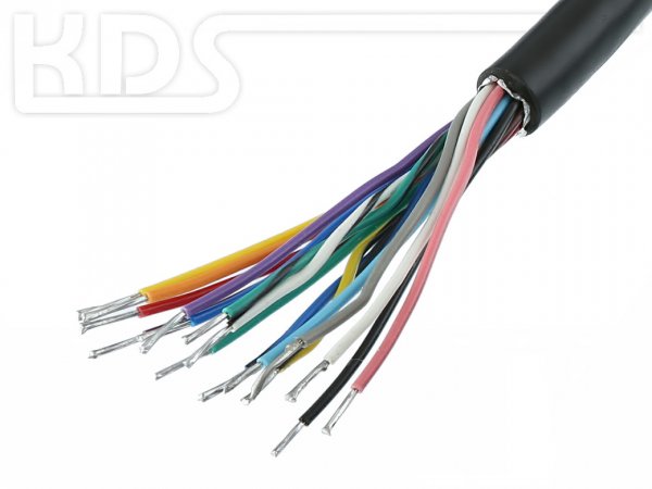 OBD-2 Kabel 'offen' L-C3 / 5.0m - HiQ Plus (J1962M Typ B -> offen)